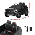 Chevrolet Tahoe 12V Electric Ride On Car Remote Control Horn Black