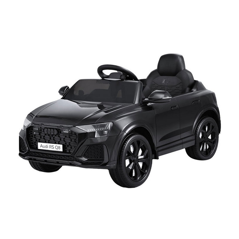 Licensed RSQ8 12V Kids Electric Ride On Car Black Remote Control