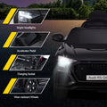 Licensed RSQ8 12V Kids Electric Ride On Car Black Remote Control