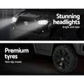 Kids 12V Electric Ride On Car Toyota Tacoma Off Road Black