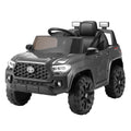 Kids 12V Electric Ride On Toyota Tacoma Off Road Jeep Car Grey
