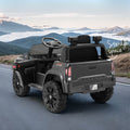 Kids 12V Electric Ride On Toyota Tacoma Off Road Jeep Car Grey