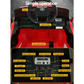 Kids Electric Ride On Car 12V Toyota Tacoma Red Remote Control