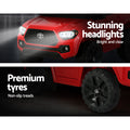 Kids Electric Ride On Car 12V Toyota Tacoma Red Remote Control