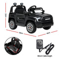 Toyota Ride On Car Kids SUV 12V Remote Control Sequoia TRD Pro Black