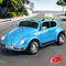 Licensed VW Beetle Kids Ride On Car 6V Electric Toy Blue Remote