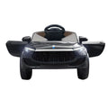 Rigo 12V Kids Electric Ride On Car Black Remote Control Horn Music
