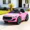 Rigo 12V Electric Ride On Car Pink Kids Remote Control Music Headlight