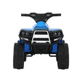 Rigo Kids Electric ATV Quad Bike 4 Wheeler 6V Battery Blue Toy