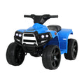 Rigo Kids Electric ATV Quad Bike 4 Wheeler 6V Battery Blue Toy