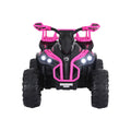 Rigo 12V Kids Ride On Car ATV Quad Electric Toy Pink Storage