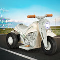 Rigo Kids Electric Motorcycle Ride On Motorbike Green Bubble Maker