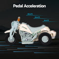 Rigo Kids Electric Motorcycle Ride On Motorbike Green Bubble Maker