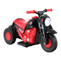 Rigo Kids Ride On Motorcycle 6V Electric Bubble Maker Red Toy