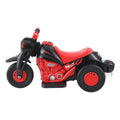 Rigo Kids Ride On Motorcycle 6V Electric Bubble Maker Red Toy