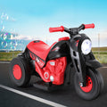 Rigo Kids Ride On Motorcycle 6V Electric Bubble Maker Red Toy