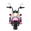 Rigo 6V Electric Kids Ride On Motorbike Pink with Horn Music