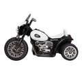 Rigo Kids 6V Electric Ride On Police Car Harley Black