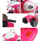 Rigo 6V Kids Electric Ride On Police Car Pink
