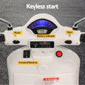 Kids Electric Ride On Vespa GTS Motorbike Motorcycle White