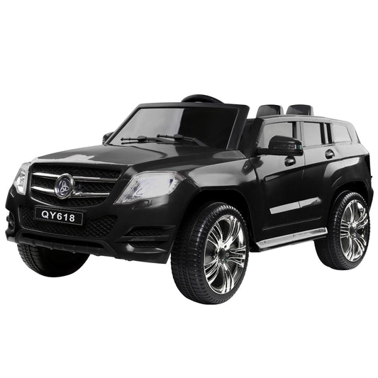 Rigo Kids 12V Electric Ride On Car Mercedes ML450 Black Remote