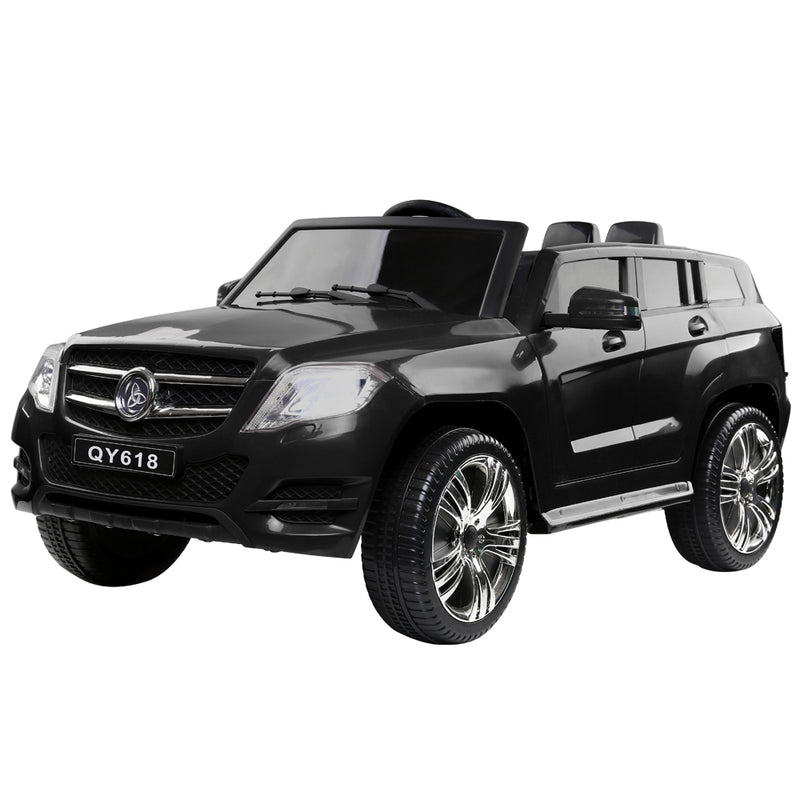 Rigo Kids 12V Electric Ride On Car Mercedes ML450 Black Remote