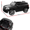 Rigo Kids 12V Electric Ride On Car Mercedes ML450 Black Remote