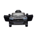 Kids Ride On Car 12V Licensed Ford Electric Toy with Remote Control Horn Music 97x61cm Black