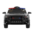 Rigo 12V Kids Ride On Police Car Electric Battery Powered Black