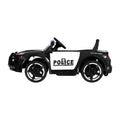 Rigo 12V Kids Ride On Police Car Electric Battery Powered Black