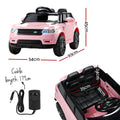 Rigo 12V Kids Electric Ride On SUV Car Remote Control Pink