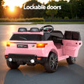 Rigo 12V Kids Electric Ride On SUV Car Remote Control Pink