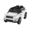 Rigo 12V Electric Ride On Range Rover SUV Kids White Remote