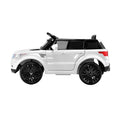 Rigo 12V Electric Ride On Range Rover SUV Kids White Remote