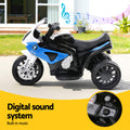 Kids Electric Motorcycle BMW S1000RR Police Blue Licensed
