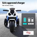 Kids Electric Motorcycle BMW S1000RR Police Blue Licensed