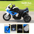 Kids Electric Motorcycle BMW S1000RR Police Blue Licensed