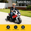 Kids Electric Ride On BMW S1000RR Motorcycle Red Licensed