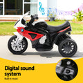 Kids Electric Ride On BMW S1000RR Motorcycle Red Licensed