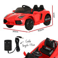 Rigo Kids 12V Ferrari Electric Ride On Car Remote Control Red