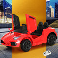 Rigo Kids 12V Ferrari Electric Ride On Car Remote Control Red