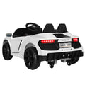 Rigo 12V Ferrari Kids Electric Ride On Car White Remote Control