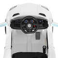 Rigo 12V Ferrari Kids Electric Ride On Car White Remote Control
