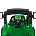 Rigo 12V Kids Electric Ride On Street Sweeper Truck Green