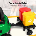 Rigo 12V Kids Electric Ride On Street Sweeper Truck Green