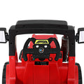 Rigo 12V Electric Ride On Street Sweeper Truck Red Kids Remote Car