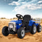 Rigo 12V Kids Electric Ride On Tractor Blue
