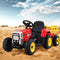 Rigo Kids 12V Electric Ride On Tractor Red