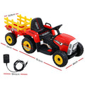 Rigo Kids 12V Electric Ride On Tractor Red
