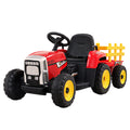 Rigo Kids 12V Electric Ride On Tractor Red